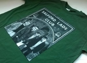 salford lads charity T shirt